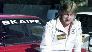 Mark Skaife gets hit racing his Ford KB Laser mid 80s & isn't happy