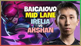 Rank 1 Irelia: CRUSHING Akshan in Super Server