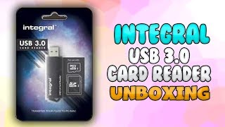 Integral USB 3.0 Card Reader | UNBOXING