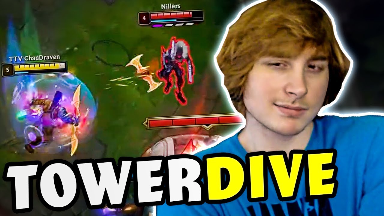 they couldn't stop the 5 minute tower dive | Chad Draven