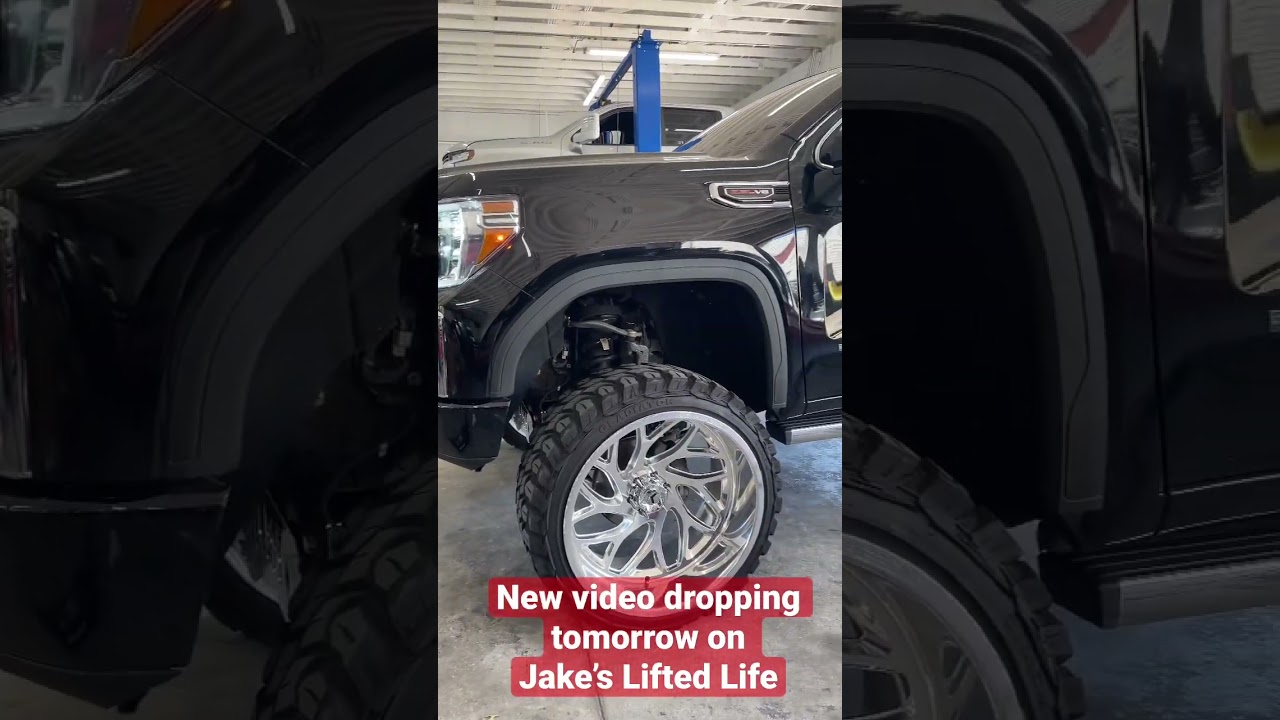 2021 GMC on 26x14 wheels 