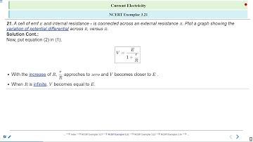 Current Electricity NCERT Exemplar Part 2 #SATHEE_ENGG #swayamprabha #engineeringexams