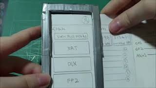 DUX Paper Prototype video