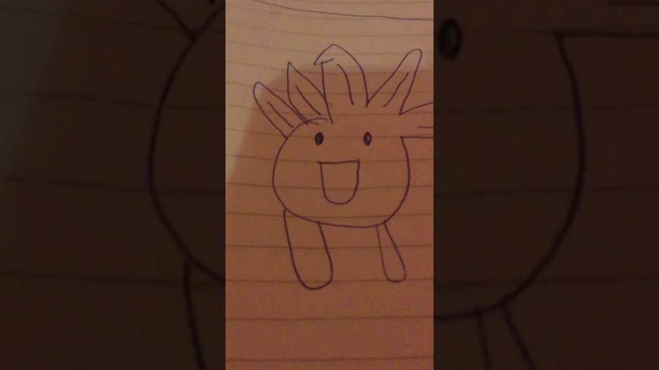 Pokemon drawing | Oddish