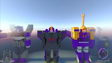 Triple changers G1, RTX with SixShot