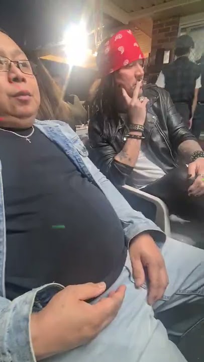 Axl Rose is in the house with Rynzyds dad, #axlrose #gunsnroses