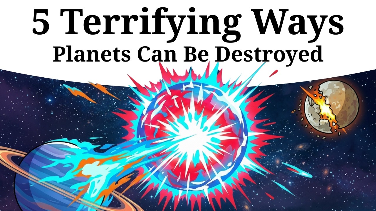 5 Terrifying Ways Entire Planets Can Be Destroyed in the Universe