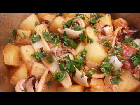 Vídeo: Receitas deliciosas para cozinhar lulas