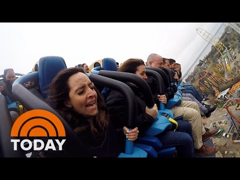 Valravn Roller Coaster: Join Lilliana Vazquez On The Worldâs Tallest, Fastest | TODAY