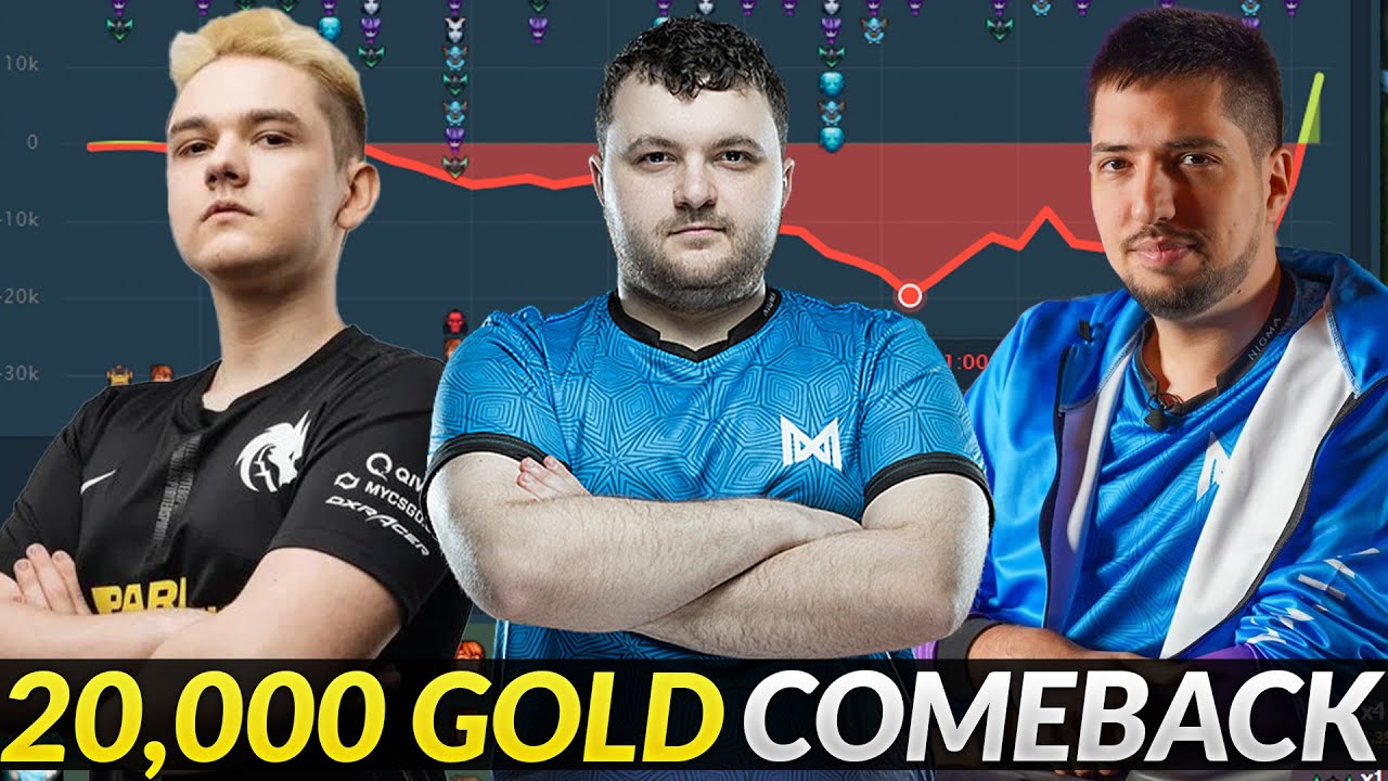 20,000 gold Comeback Keep calm and Carry - Yatoro Mindcontrol vs W33