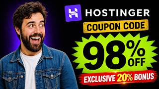 Hostinger Coupon Code Today | Exclusive 20% Extra Discount | Verified Hostinger Promo Code 2026
