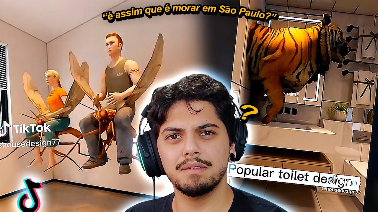 Design bizarro no Tiktok