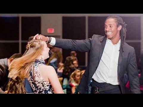 Eagles Player Takes Young Fan to Daddy-Daughter Dance After Her Father's Death