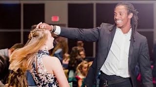 Eagles Player Takes Young Fan to DaddyDaughter Dance After Her Father's Death