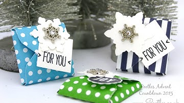 Pootles Advent Countdown 2015 #24 November Thank You Gifts Tutorial