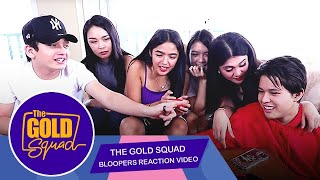 BLOOPERS REACTION VIDEO WITH DIMPLES AND BEAUTY | The Gold Squad