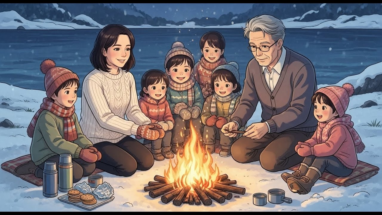 The Frozen Lake Where We Used to Skate | Remembering a Silent Winter Afternoon from Childhood