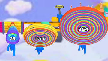 Play 999 Tiktok Video Games Layer Man, Battery Run, Ball Run 2048, AZ Run, Spiral roll, Slice It All