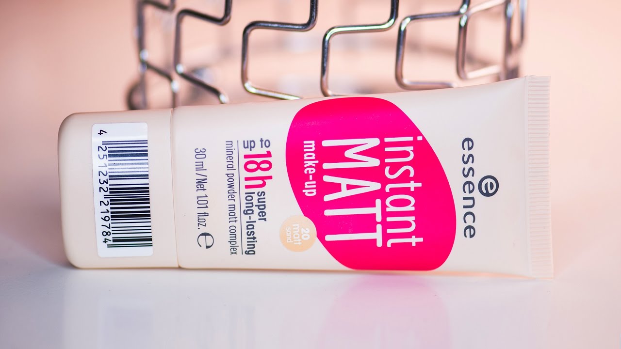 НОВИНКА Essence Instant Matt Foundation | РЕВЬЮ + DEMO Нанесения