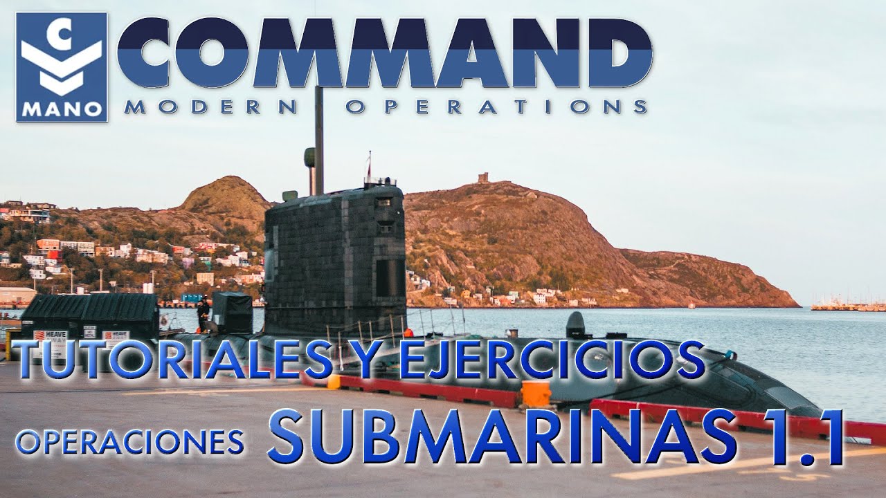 Tutorial COMMAND Modern Operations: Ops. Submarinas 1.1 - español - YouTube