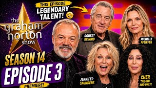 The Graham Norton Show | S14 E3 | Robert De Niro | Michelle Pfeiffer | Jennifer Saunders | Cher