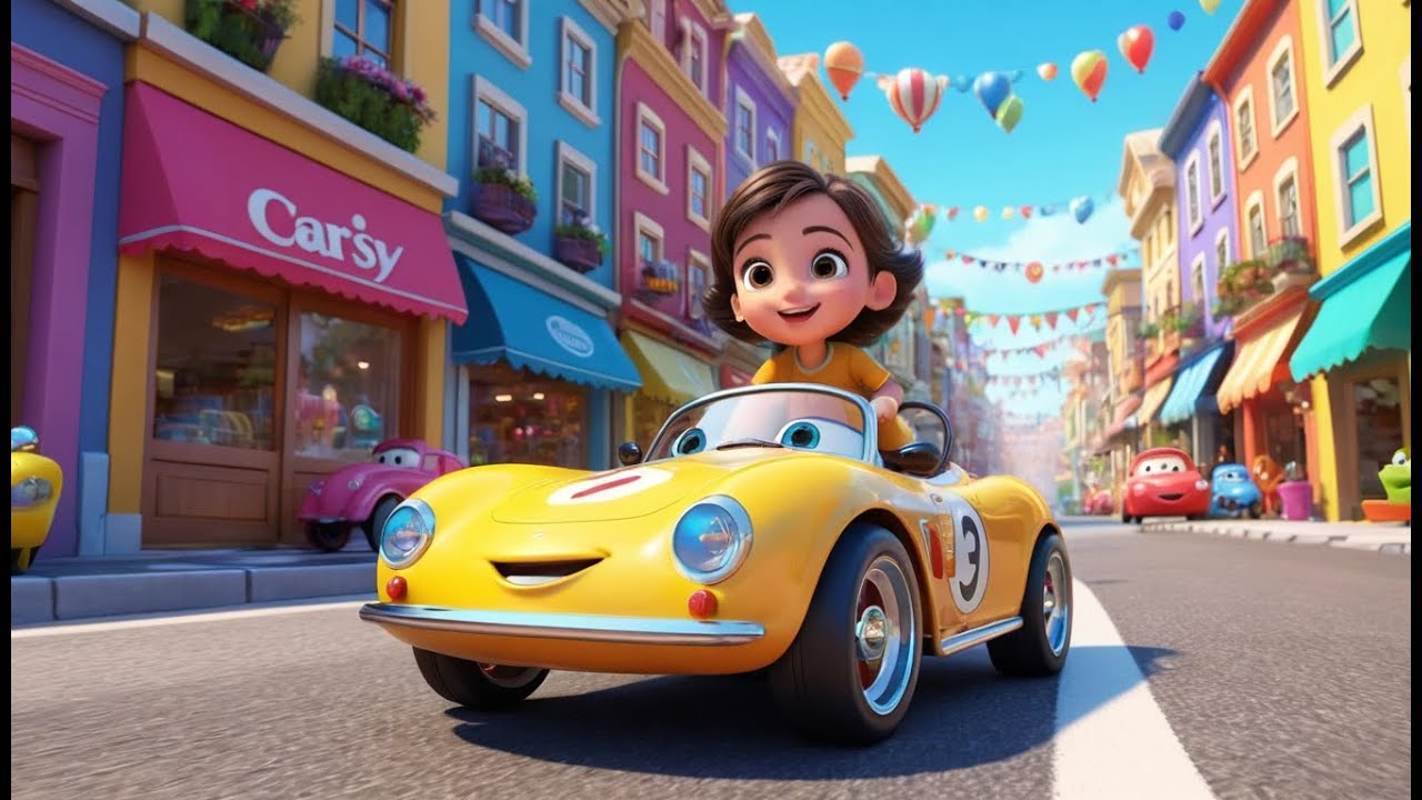 Baby Racing Car Toy Cars – Who Wins the Race? | Fun Racing Song for Kids | Counting and ...