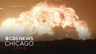 Blue Origin rocket explodes on launch pad in Florida