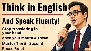 Think in English & Speak Fluently!🧠|| Stop Translating in Your Head🙂‍↕️|| Level 3 English ✅