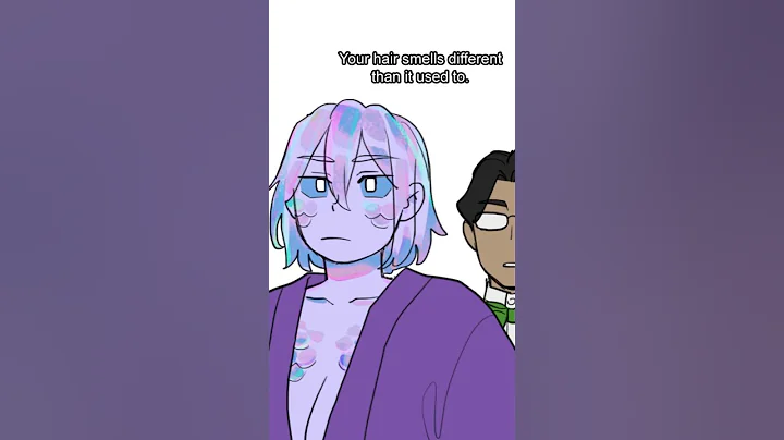 I gave up coloring the whole thing [ Siren & Scientist ] #oc #animation #animatic #art