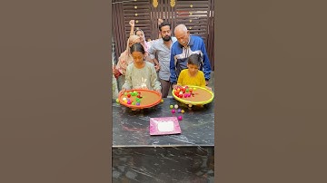 Family game challenge, So exciting, save it for later!!#funnyfamily #partygames