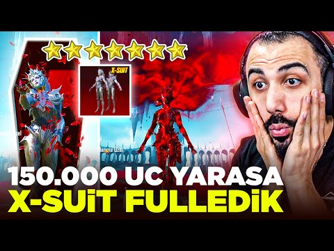 150.000 UC'LİK YENİ 7 SEVİYE YARASA X-SUİT GELDİ FULLEDİK!! 0 UC RAMAZAN PAKETİ!!  | PUBG MOBILE