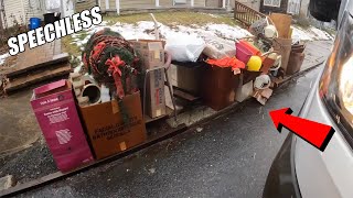 FAMILY SAVED FOR 50 YEARS Now It's GARBAGE?!  Trash Picking Ep. 858