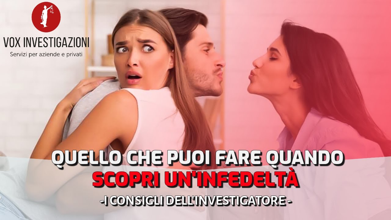 Quello che puoi fare quando scopri un'infedeltà: consigli pratici