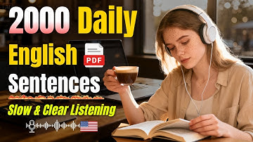 Speak Confidently: 2000 Daily English Conversation Sentences for Beginners | Slow English Listening