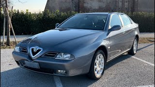 L’ultima ammiraglia del Biscione? 🤔🐍 Recensione Alfa Romeo 166 2.0 150cv T.Spark 2002 🇮🇹