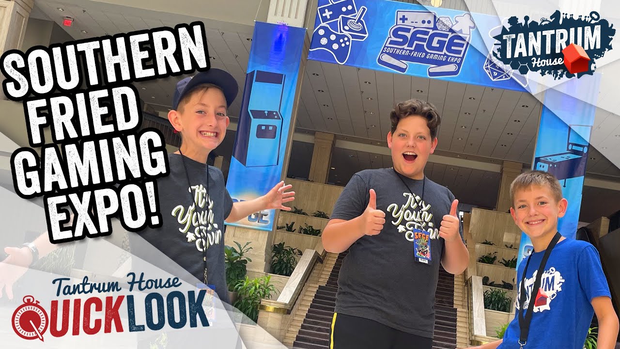 Kids Recap of Southern Fried Gaming Expo