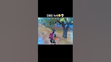 DBS 1v4🙂‍↔️💀 #youtubeshorts #shorts #gaming #pubgmobile #trending #viralshort #bgmi