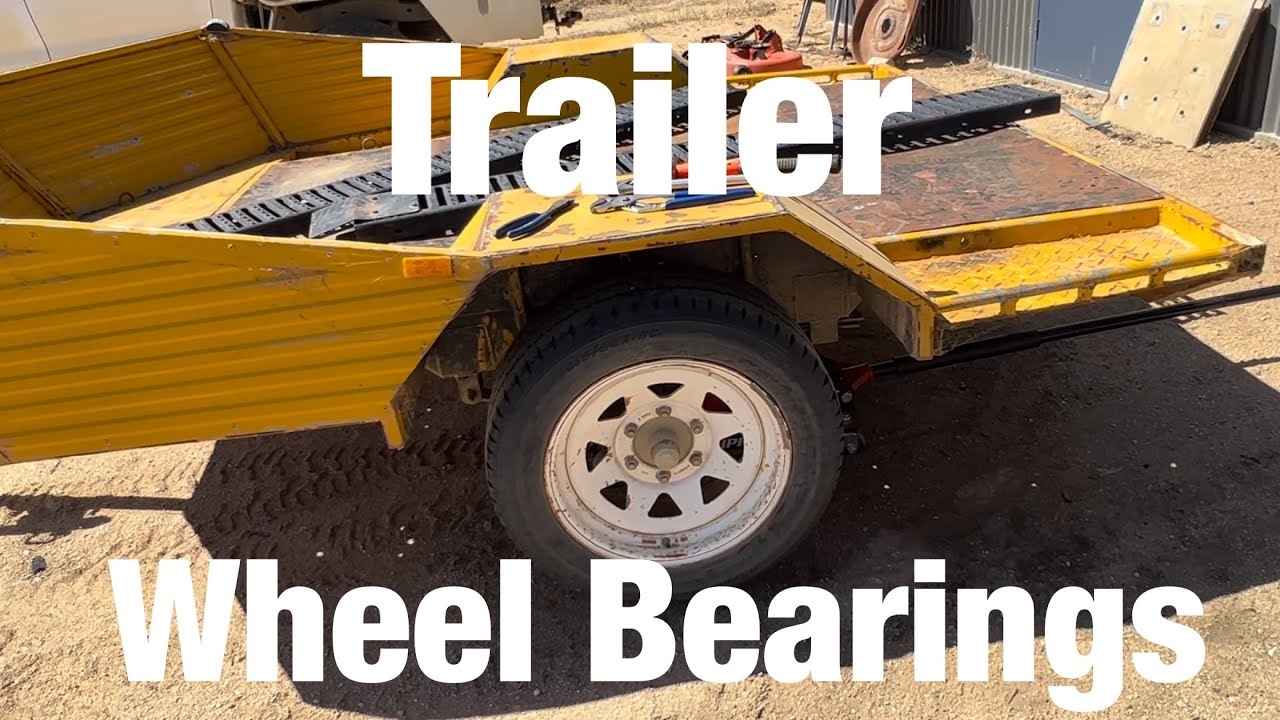 Trailer wheel Bearings YouTube