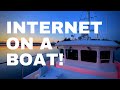 How to get INTERNET on a boat + WeBoost cell booster performance review [NORDHAVN 43]