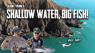 The SWELL is usually too BIG to fish here  S7 EP11 Kawhia