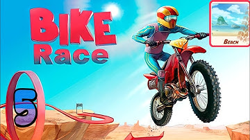 #5 Bike Race : Motorcycle Games | Beach | Gameplay Walkthrough Android iOS #GameZone #GameZone