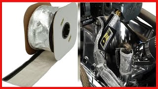 Design Engineering 010487B50 2-1/2" x 50ft Spool Aluminized Sleeving for Ultimate Heat Protection