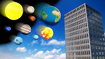 Small To Big Planets vs Dynamic Building | Teardown