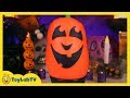 Giant Play Doh Jack-O&#39;-Lantern Surprise Egg with Halloween Toys &amp; Decorations from ToyLabTV