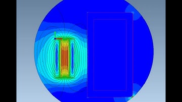Magnet simulation for EMF shielding