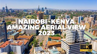 Best Nairobi Drone Stock Footage 4K-2023