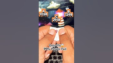 Only 1% Can Solve This 🤯