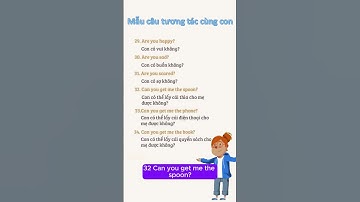 Mẫu câu giao tiếp tiếng Anh cùng con - 5 #shorts  #english #youtube #youtubeshorts