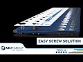 How to install superscrew with easy screw solution 