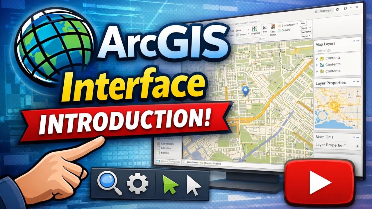 ArcGIS Interface Explained | GIS for Beginners | Sinhala Version | Mapora
